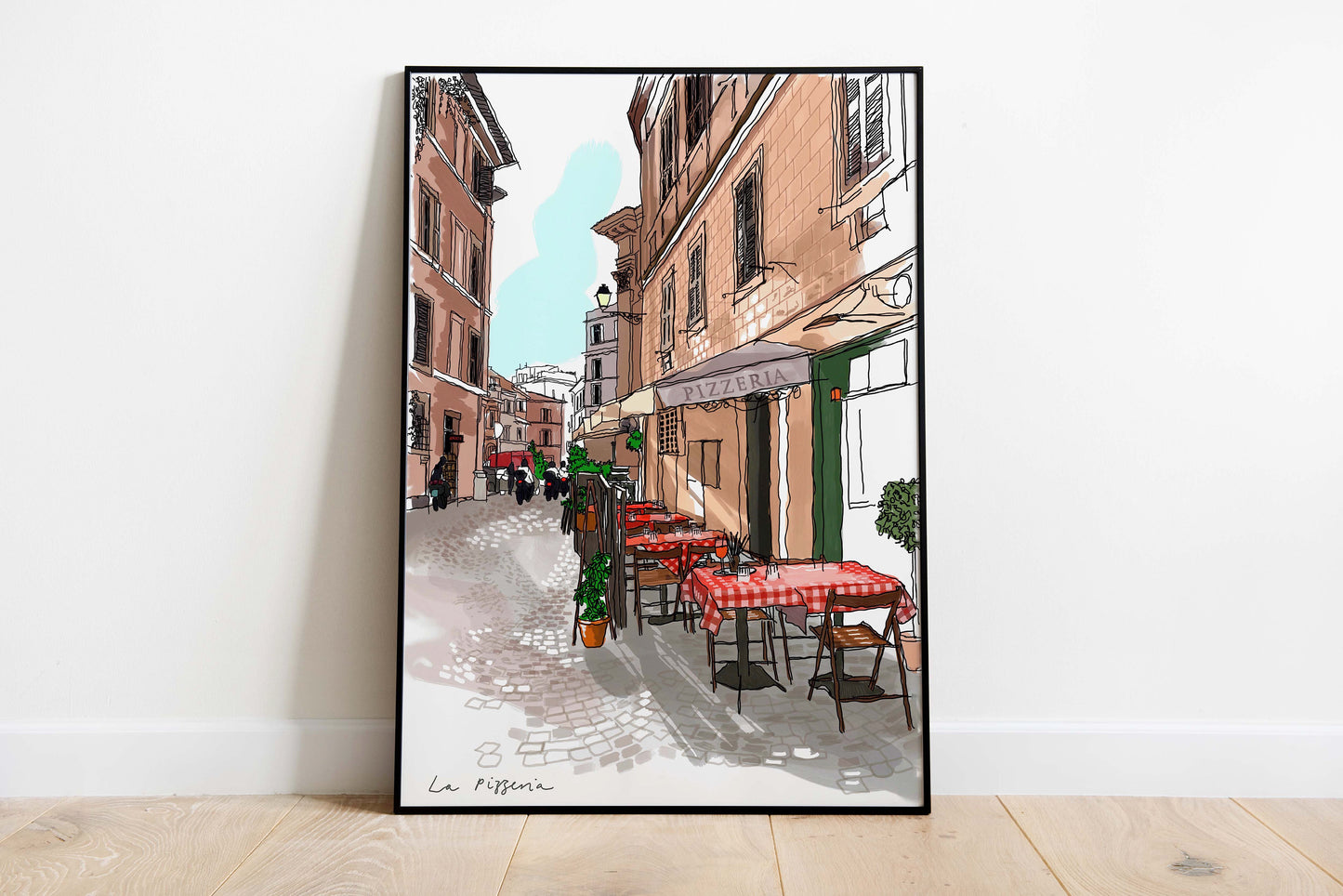 La Pizzeria Art Print