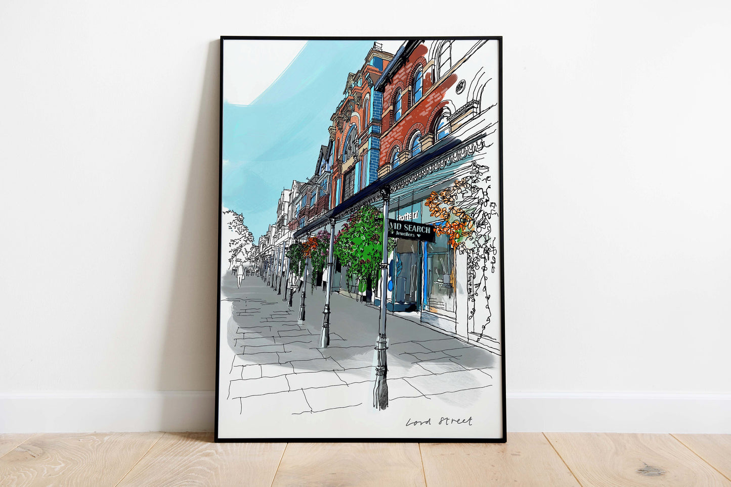 Lord Street Southport Art Print