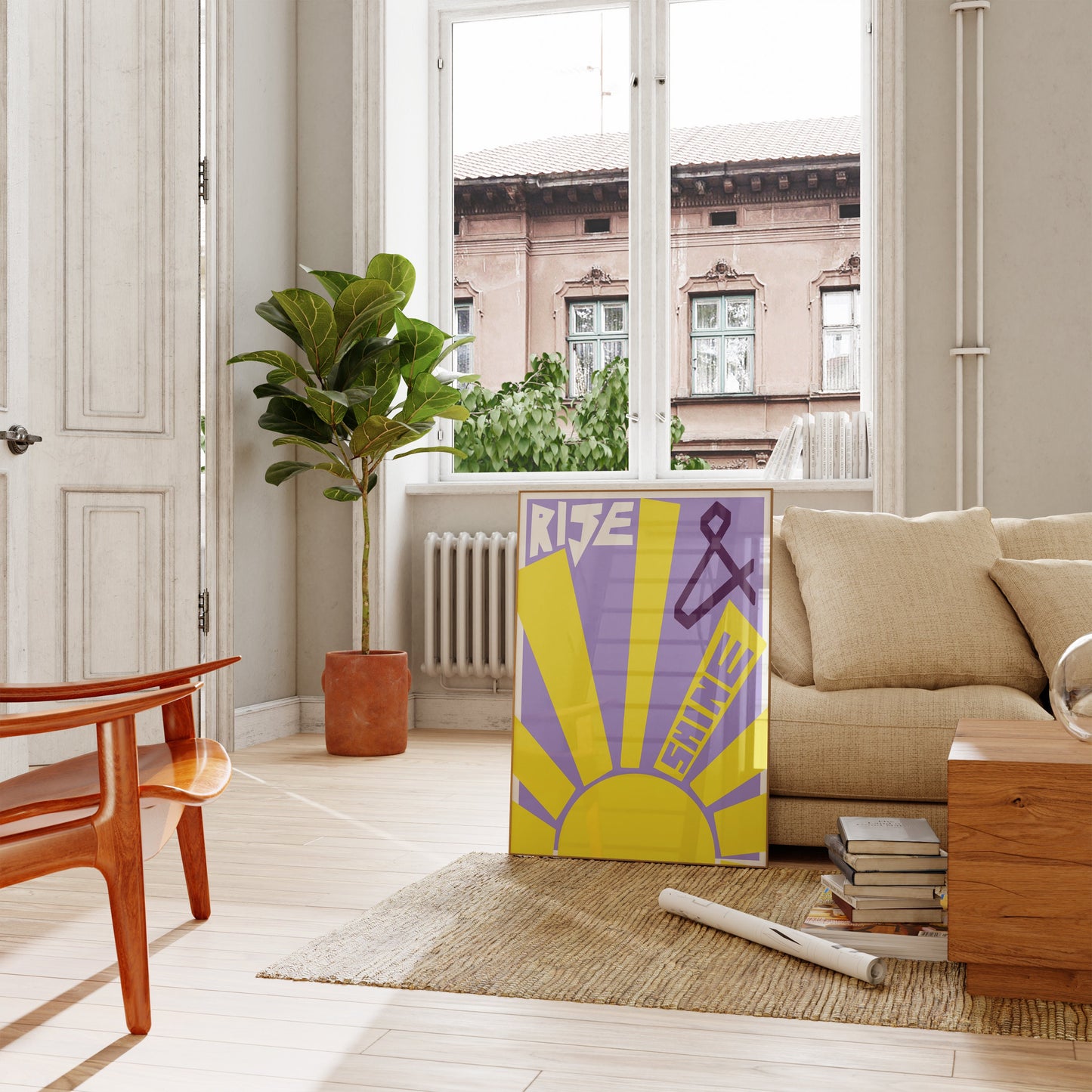 Sun Art Print