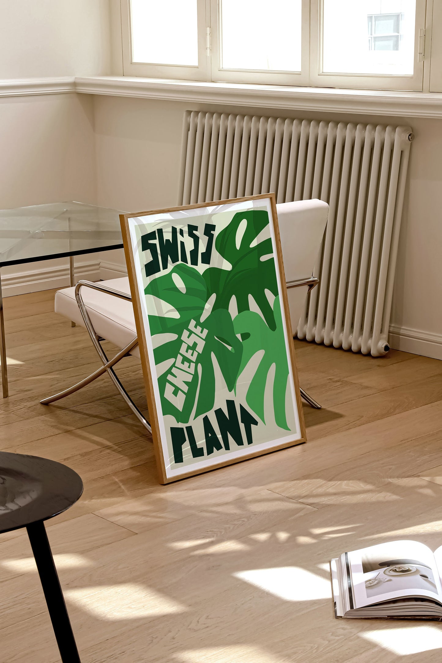 Swiss Cheese Plant Art Print
