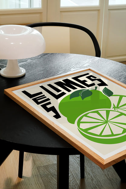 Les Limes Art Print