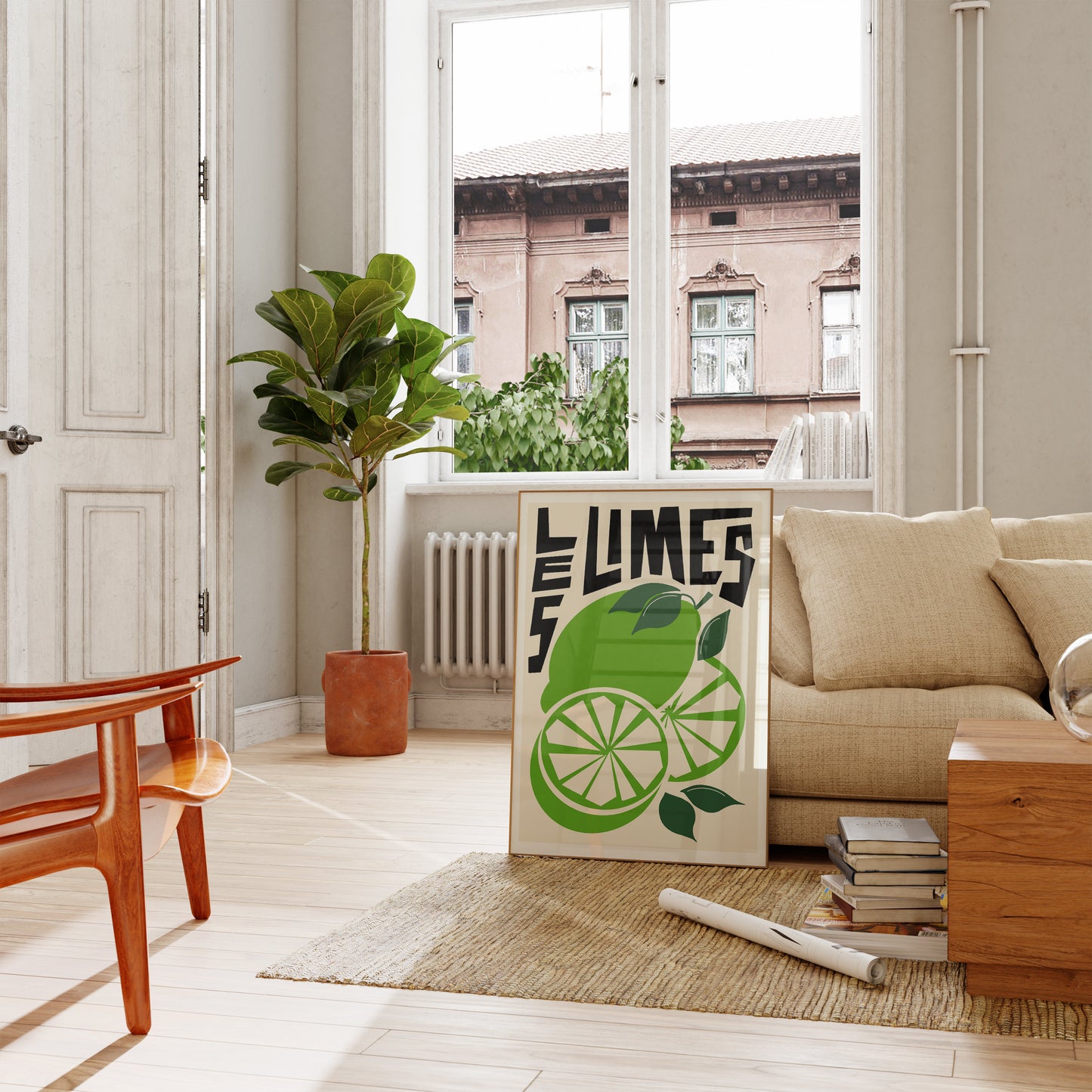 Les Limes Art Print