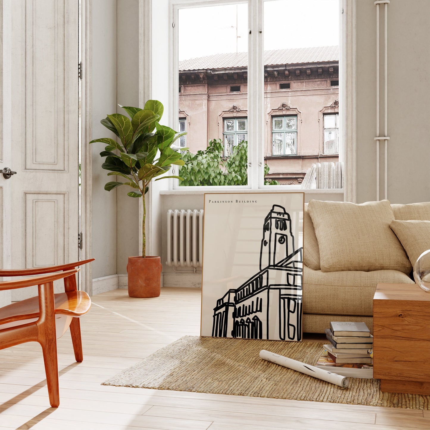 Parkinson Building Leeds University Art Print