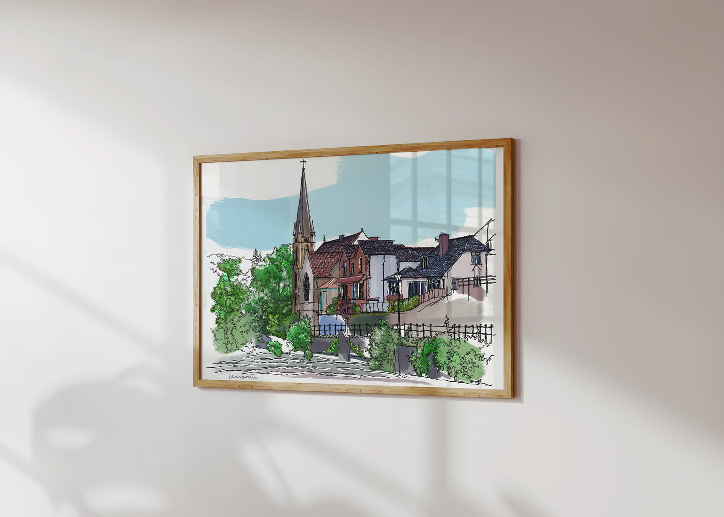 Llangollen Art Print
