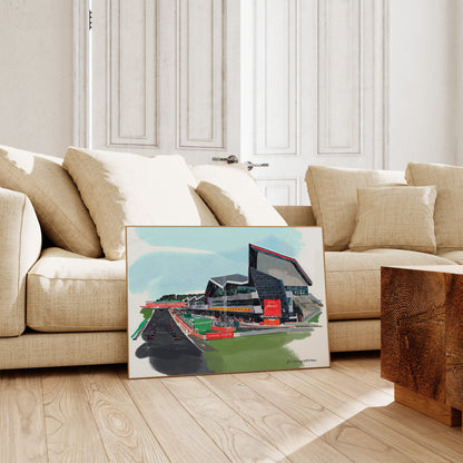 Silverstone Art Print