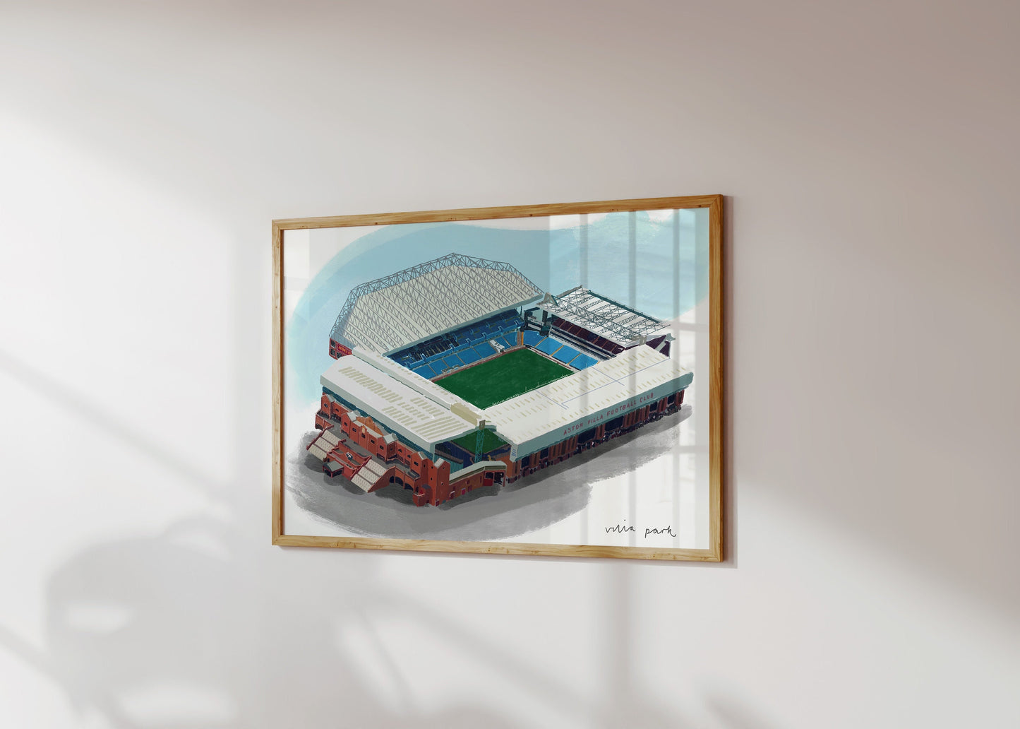 Villa Park Art Print