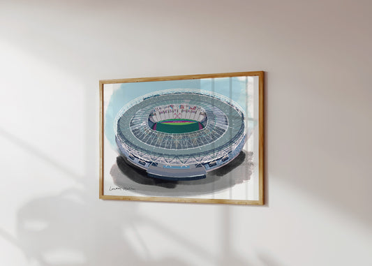 London Stadium Art Print