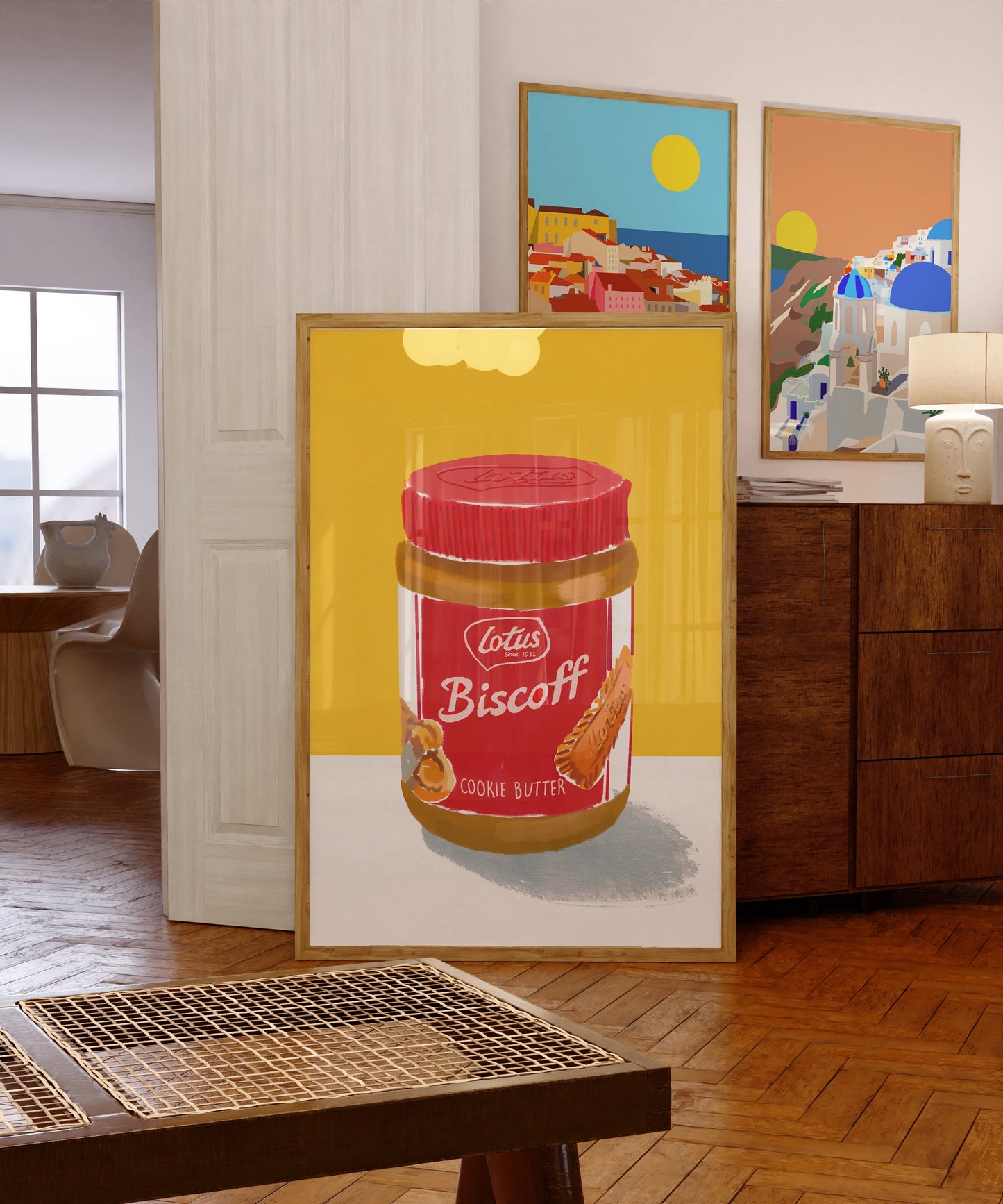Biscoff Art Print