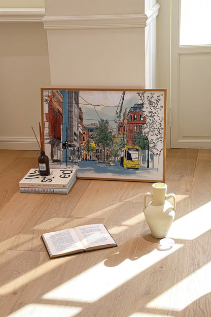 Manchester Art Print