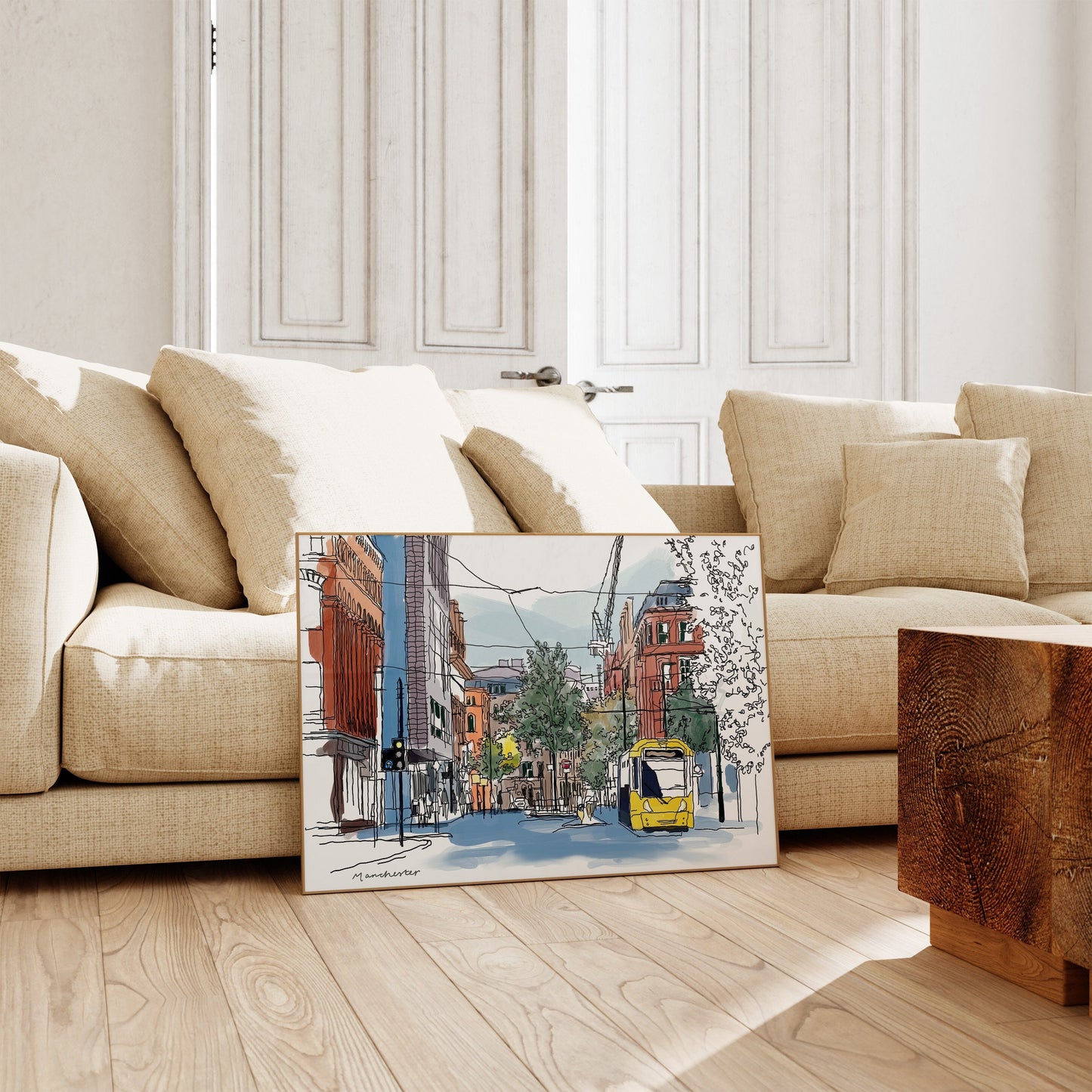 Manchester Art Print