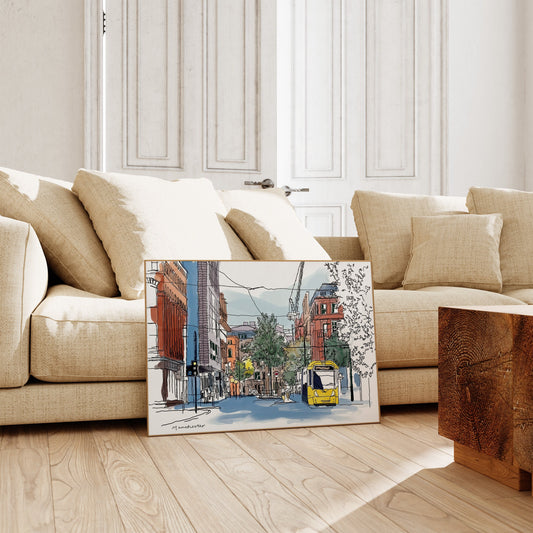 Manchester Art Print