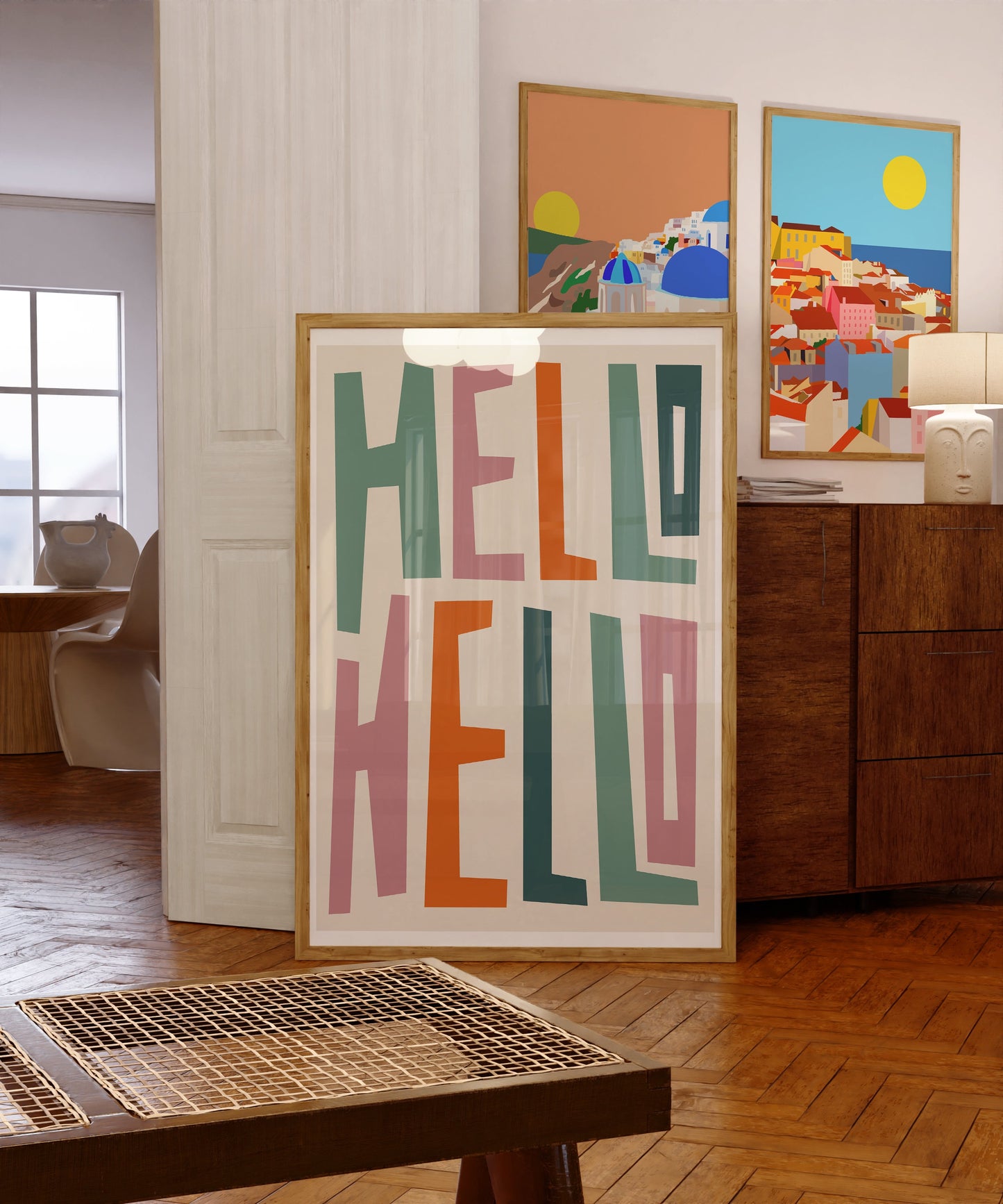 Hello Hello Art Print