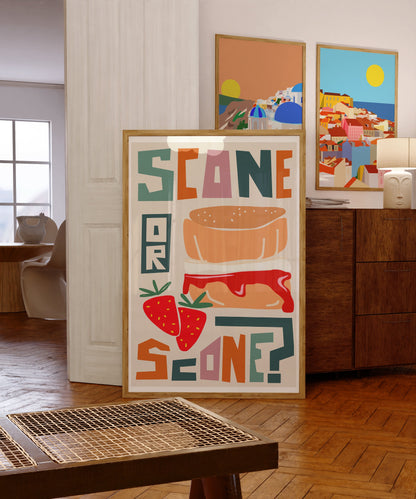 Scone Art Print