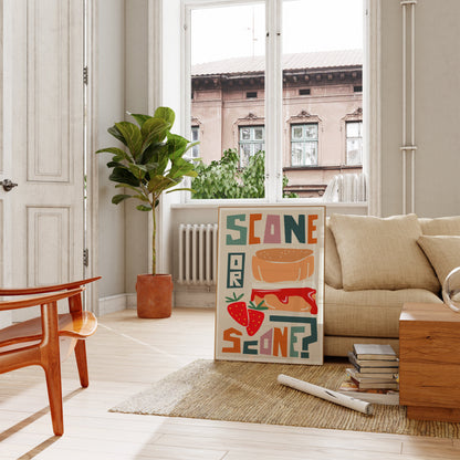 Scone Art Print