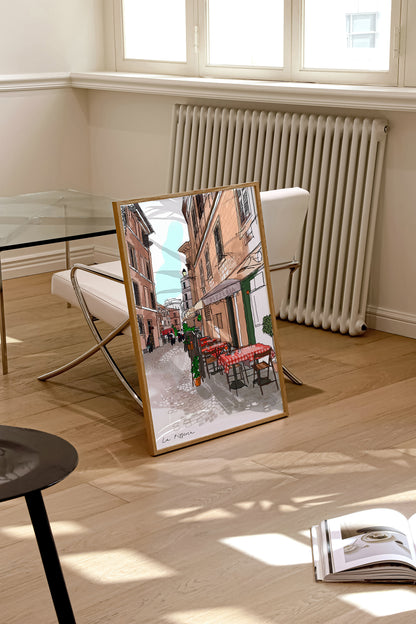 La Pizzeria Art Print