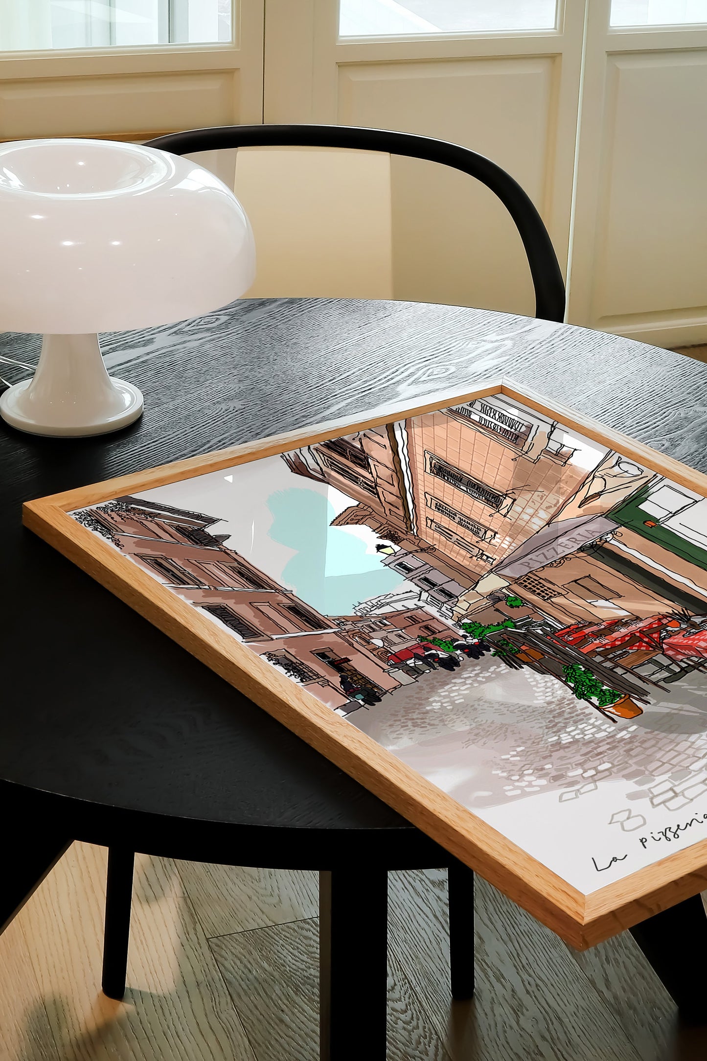 La Pizzeria Art Print