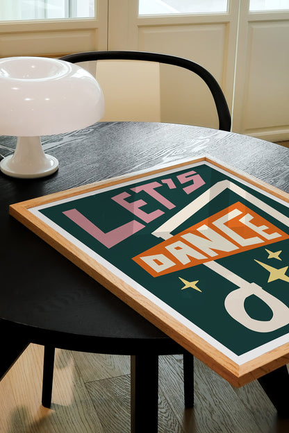 Let's Dance Art Print