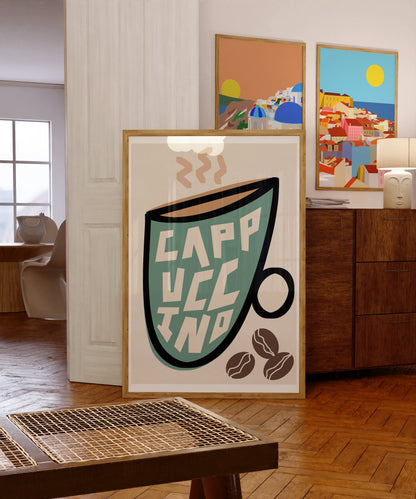 Coffee Art Print