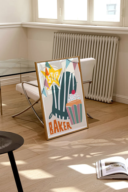 Star Baker Art Print