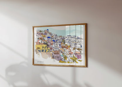 Greece Art Print