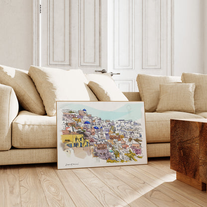 Greece Art Print