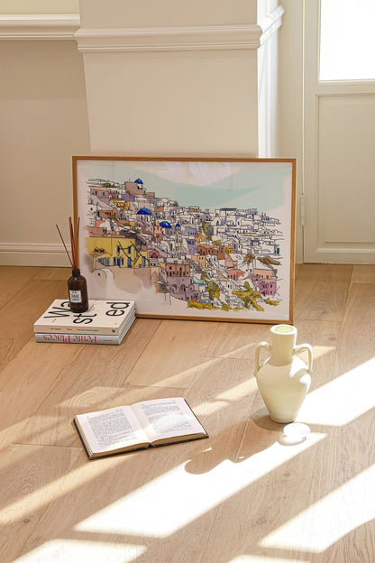 Greece Art Print