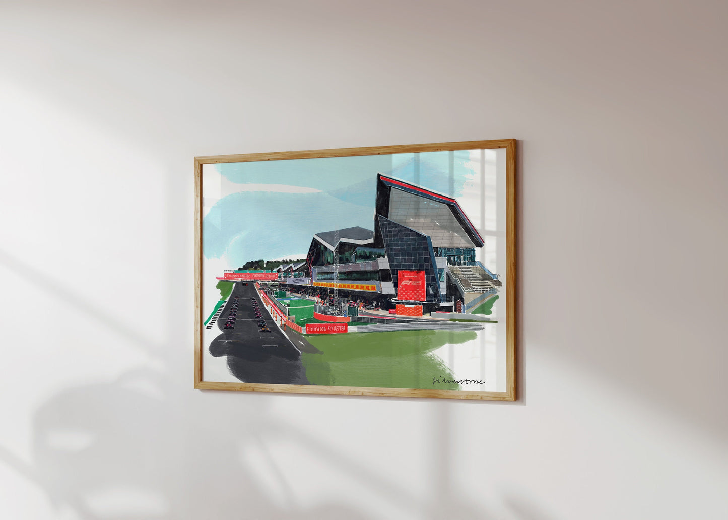 Silverstone Art Print