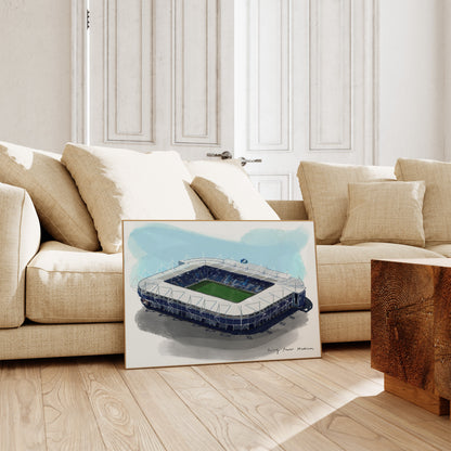 King Power Stadium Art Print