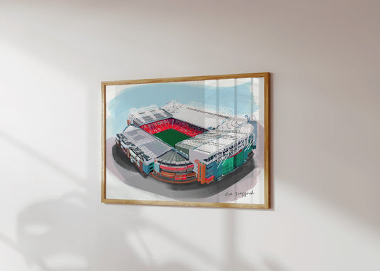 Manchester United Art Print