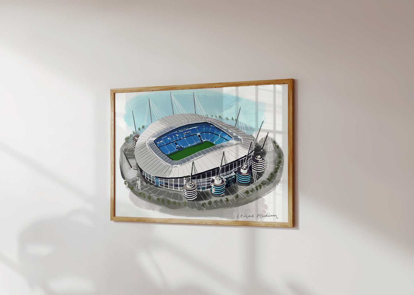 Etihad Art Print