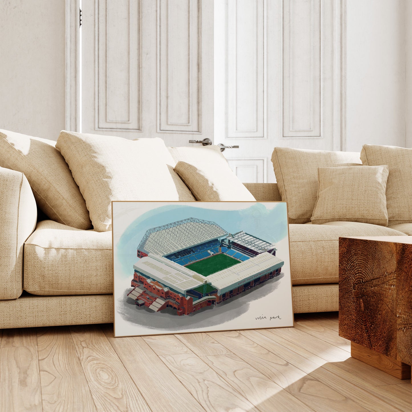 Villa Park Art Print