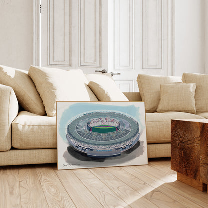 London Stadium Art Print